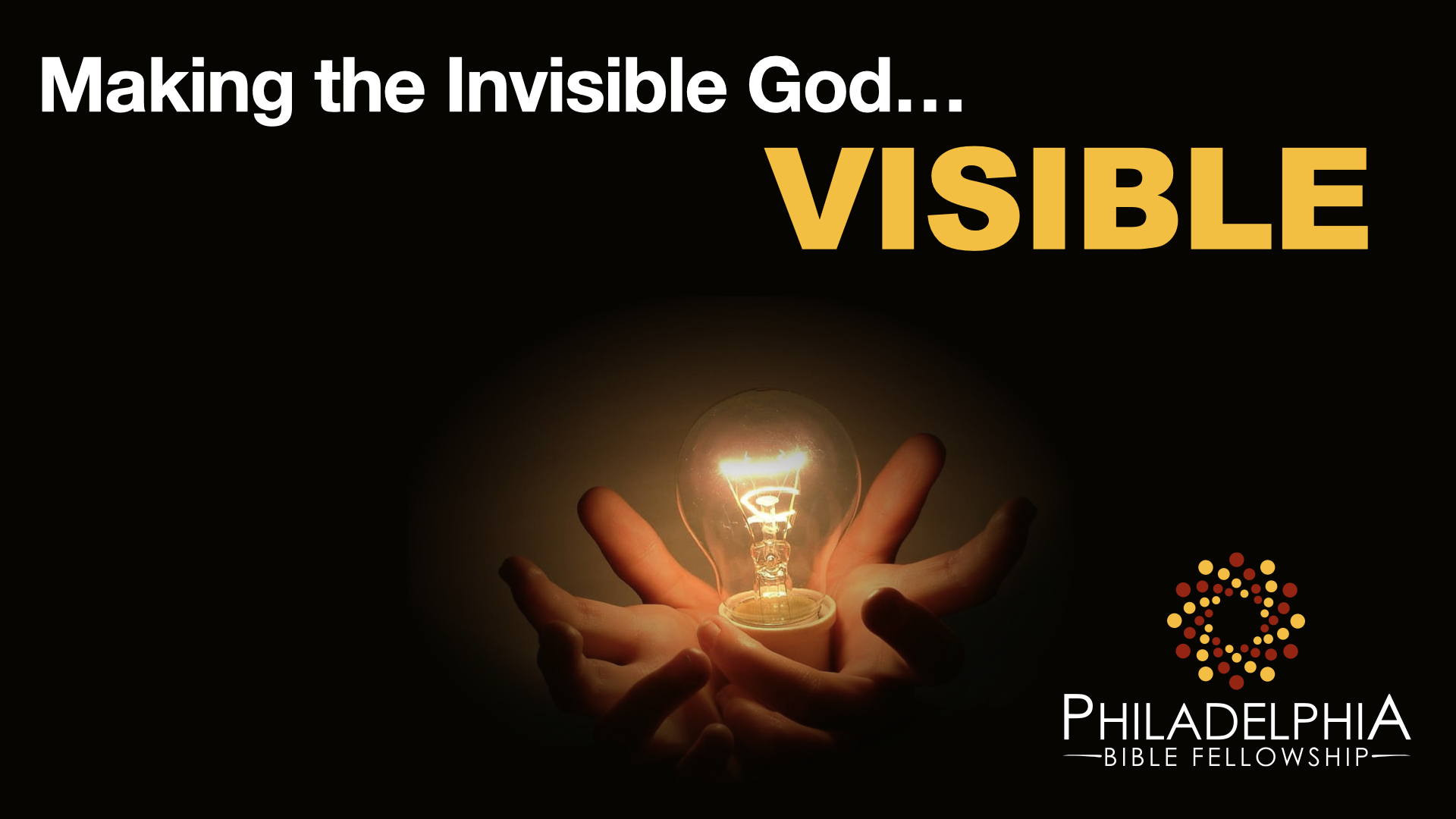 Making the Invisible God Visible